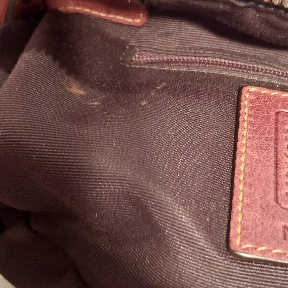 Vintage Coach Legacy Signature Leather and Suede Handbag - Picture 16 of 17